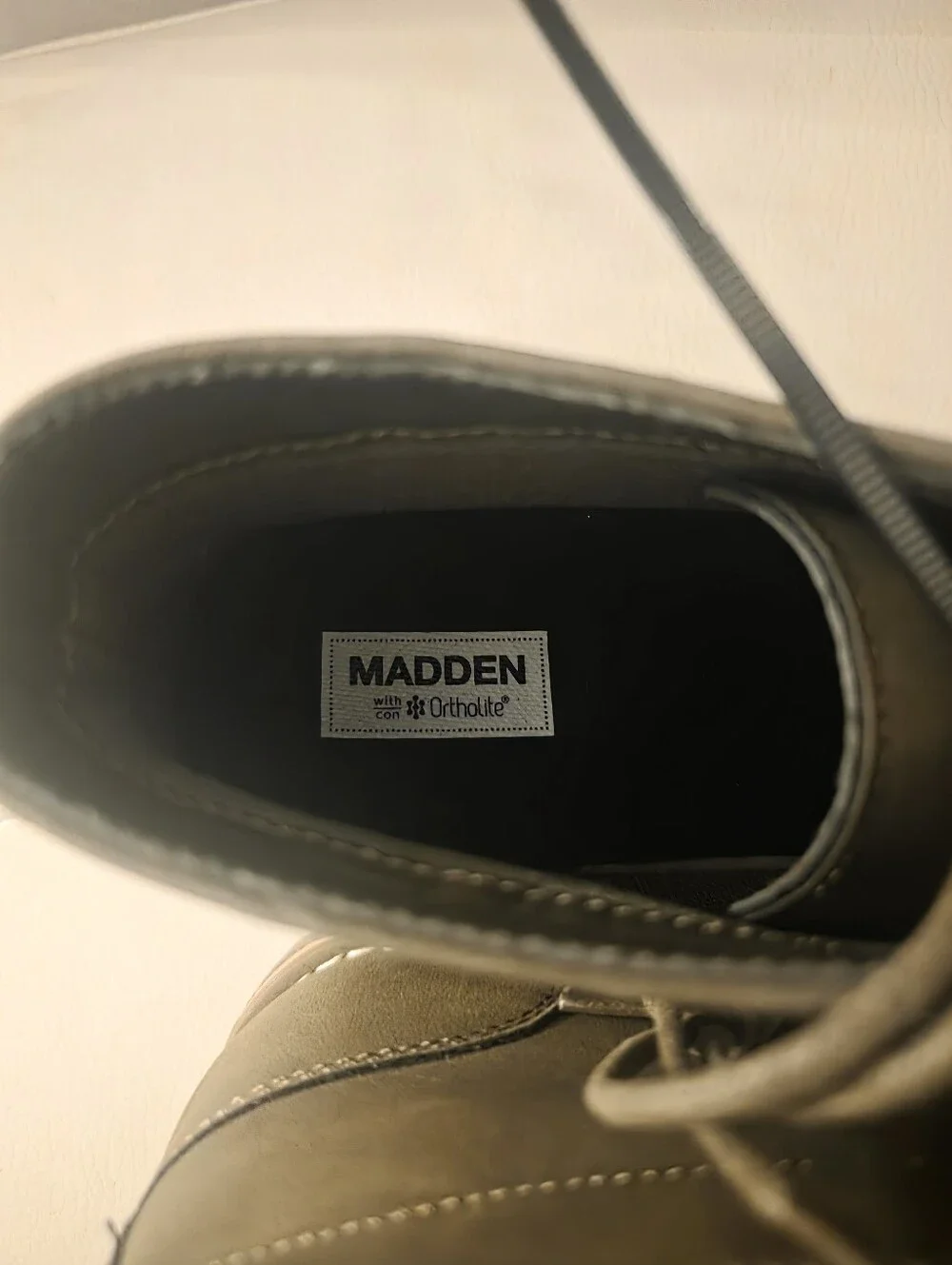 Madden By Steve Madden. Olive Green - 12